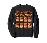 Black History is My Jam Teacher Black History Month Felpa