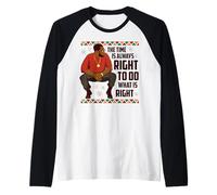 Black History King Dad Uomini Donne Bambini Bambini Ragazzi Ragazze Maglia con Maniche Raglan