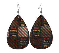 Black History Month 2023 O Orecchini Danlge a goccia Orecchini per le vacanze