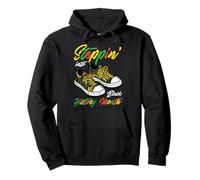 Black History Month African American Pride Uomini Donne Bambini Felpa con Cappuccio