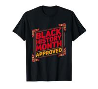 Black History Month Approved Families Celebrate Heritage Maglietta