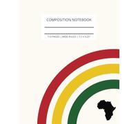 BLACK HISTORY MONTH COMPOSITION NOTEBOOK | Wide Ruled | Black Pride, Black Joy