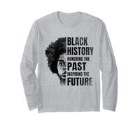 Black History Month Honoring The Past Inspiring The Future Maglia a Manica