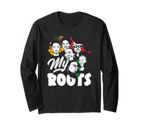 Black History Month My Roots Afroamericano Maglia a Manica