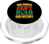 Black History Month Un mese non può contenere la nostra storia PopSockets PopGrip per MagSafe