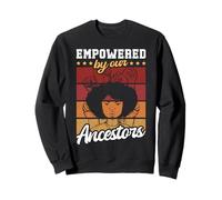 Black History Month, Women's Pride, African Melanin, Juneteenth Felpa