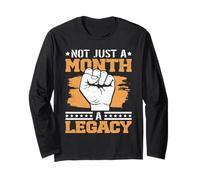 Black History Month, Women's Pride, African Melanin, Juneteenth Maglia a Manica