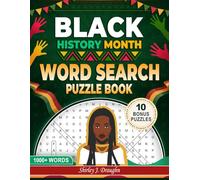 Black History Month Word Search Puzzle Book