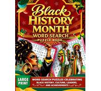 Black History Month Word Search Puzzle Book