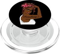 Black History Pin Up Rosie La governante Rivettatrice PopSockets PopGrip per MagSafe