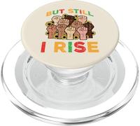 Black History Pugni Ma ancora io aumento africano Uomini Donne Bambini PopSockets PopGrip per MagSafe