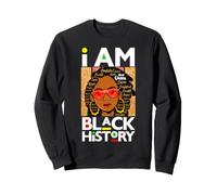 Black History Queen Melanin Donne Kwanzaa Juneteenth Girls Felpa