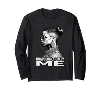 Black History Strong Proud African American Camicie per le donne Maglia a Manica