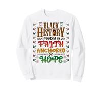 Black History Uomini Donne Bambini Bambini Ragazzi Ragazze Felpa