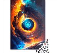 Black Hole Jigsaw Puzzle Impossible 1000Pcs Decorazione Per La Casa. Rilassamento E Intelligence Per Adulti E Ragazzi Da 14 Anni 1000pcs (38x26cm)
