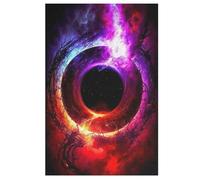 Black Hole Puzzle in Legno 1000 Pezzi, Puzzles Per Adulti E Bambini Per La Stampa Ad Alta Definizione, Gioco Di Famiglia Sfida 78×53cm
