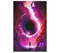 Black Hole Puzzles in Legno 1000 Pezzi, Adulto Bambino Puzzles Per La Stampa Ad Alta Definizione, Gioco Di Famiglia Sfida 78×53cm