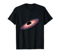 Black Hole - Vintage Grafica Astrofisica Fisica Scienza Maglietta