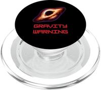 Black Holes Gravity Warning Maglietta Fun Space Physics PopSockets PopGrip per MagSafe