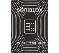 Black in Motion Notebook - Lined & Dot Grid Journal - 7x10 Abstract Writing & Sketchbook for School & Journaling: 100 alternating lined & dot grid pages for writing, journaling & sketching