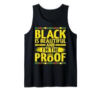 Black Is Beautiful And I'm The Proof Black History Month Canotta