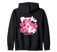 Black Jack Pinoko (Disegno al Tratto) (C) TEZUKA Productions Felpa con Cappuccio