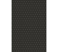 Black Journal Unruled: Hardcover Notebook with 300 Numbered Cream Pages - 6×9″ - Unlined