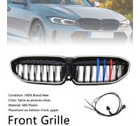 Black Kidney Grille Grill 51138072085 Per BMW 3 Series G20 2019-2022 M-Style H0