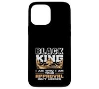 Black King Crown Io sono chi sono Black History Month Custodia per iPhone 13 Pro Max