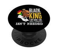 Black King Io sono chi sono Black Mese della storia PopSockets PopGrip Adesivo
