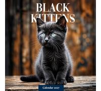Black Kittens Calendar 2027: Kitten Portraits and Home Scenes