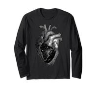 Black Kitty Cat Heart, Ti Amo, Mi Hai portato a Hello Maglia a Manica