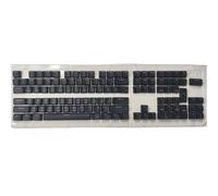 Black Knights 115Key Keycap EDM Altezza Doppio colpo modellato PBT Keycap per dattilografi professionisti e giocatori Double Shot Keycaps