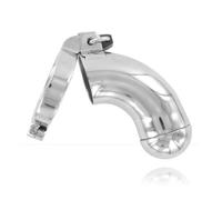 Black Label Male Chastity Device Removable Cover Stainless Steel