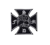 Black Label Society Bls Cross Distintivo Ricamato Applicazioni Il Ferro Sulla Toppa Patch Accessorio