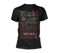 Black Label Society Destroy & Conquer Maglietta Adulto Unisex (PH1476)