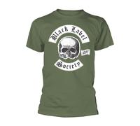BLACK LABEL SOCIETY - THE ALMIGHTY (OLIVE) GREEN T-Shirt, Front & Back Print Sma