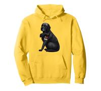 Black Labrador Dad Dog Owner Felpa con Cappuccio