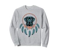 Black Labrador Dog Owner Dreamcatcher Felpa