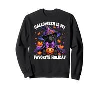 Black Labrador Retriever Halloween Is My Favorite Holiday Felpa