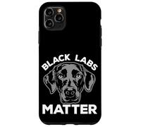 Black Labs Matter Divertente Labrador Cane Amore Umorismo Custodia per iPhone 11 Pro Max