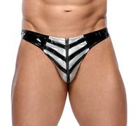 Black Level 2 Tone Vinyl Thong 2890534 XL