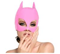 Black Level Cat Vinyl Head Mask Pink