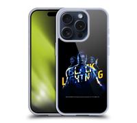 BLACK LIGHTNING KEY ART CUSTODIA COVER MORBIDA IN GEL PER APPLE iPHONE TELEFONI