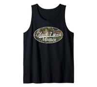 Black Lives Matter Distressed Camo Civil Rights Canotta