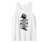 Black Lives Matter Nero Storia Mese Anti Razzismo Canotta