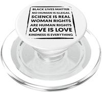 Black Lives Matter Uguaglianza Nero Storia Mese Diritti umani PopSockets PopGrip per MagSafe