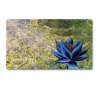 Black Lotu,DE - Gioco da tavolo MTG - Tappetino da gioco + custodia impermeabile gratuita, TCG Card Game Table Mat, dimensioni 60 x 35 cm, Mouse Pad compatibile con Digimon MTG TCG CCG RPG