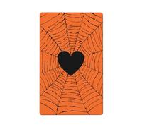 Black Love Heart in Halloween Web Single Toggle Blank Wall Plate Light Switch Cover Decorativo 1 Gang per Cucina Camera Bagno Dimensioni 11,4 x 7 cm