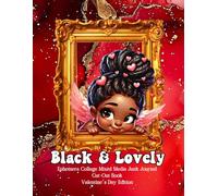 Black & Lovely Ephemera Collage Mixed Media Junk Journal Cut-Out Book: Valentine's Day Edition